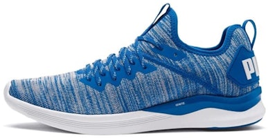 Puma Ignite Flash Evoknit 'Blue White' 190508-13 Puma Ignite Flash Evoknit 'Blue White' 190508-13