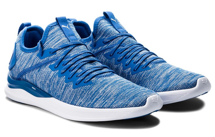 Shop Puma Ignite Flash Evoknit 'Biru Putih' 190508-13