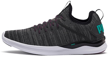 Puma Ignite Flash Evoknit 'Black White Green' 190508-14 Puma Ignite Flash Evoknit 'Black White Green' 190508-14