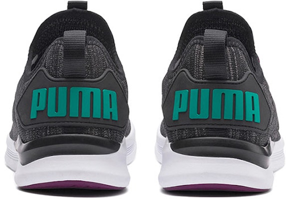 Puma Ignite Flash Evoknit 'Hitam Putih Hijau' 190508-14 Shop Puma Ignite Flash Evoknit 'Hitam Putih Hijau' 190508-14