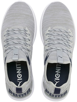Puma Ignite Flash Evoknit 'Gris Blanco Negro' 190508-23 Shop Puma Ignite Flash Evoknit 'Gris Blanco Negro' 190508-23