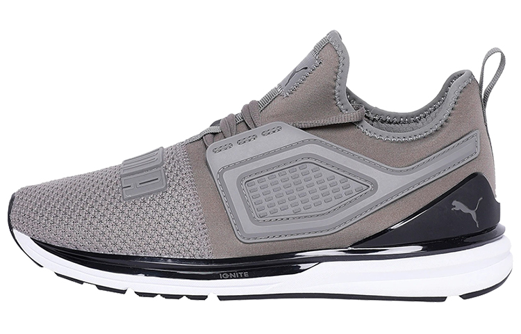 Puma Ignite Limitless 2 Low Running Shoes Grey/Black/White 191293-09