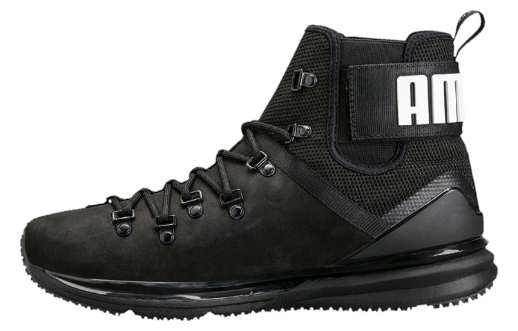 Puma Ignite Limitless Boot Leather 'Black High-Top' 190563-01