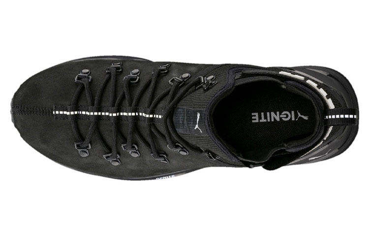 Shop プーマ イグナイト リミットレス レザー ハイカット (Black) 190563-01