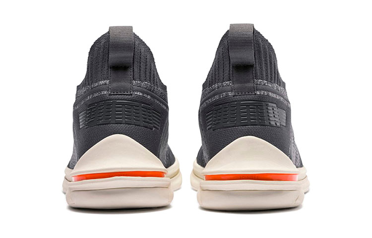 Puma Ignite Limitless Sr Evoknit Low Top Running Shoes Grey/White/Orange 圖 4