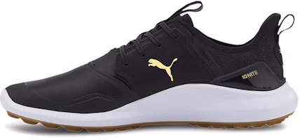 Puma Ignite NXT Crafted Golf Shoe Black/Gold 192437-05 Puma Ignite NXT Crafted Golf Shoe Black/Gold 192437-05