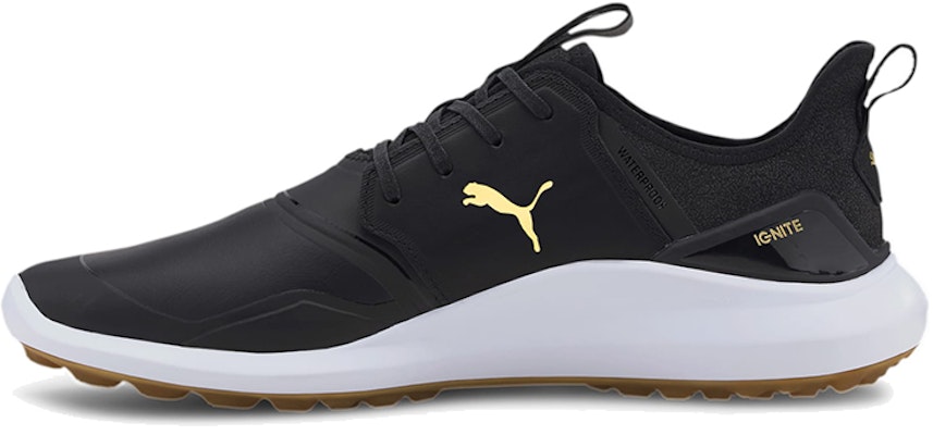 Puma Ignite NXT Crafted Golf Shoe Black/Gold 192437-05 Buy Puma Ignite NXT Crafted Golf Shoe Black/Gold 192437-05