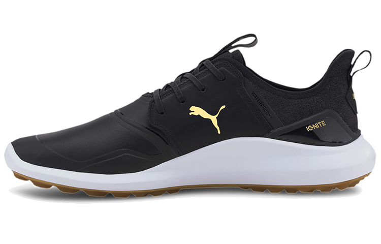Puma Ignite NXT Crafted Golf Shoe Black/Gold 192437-05