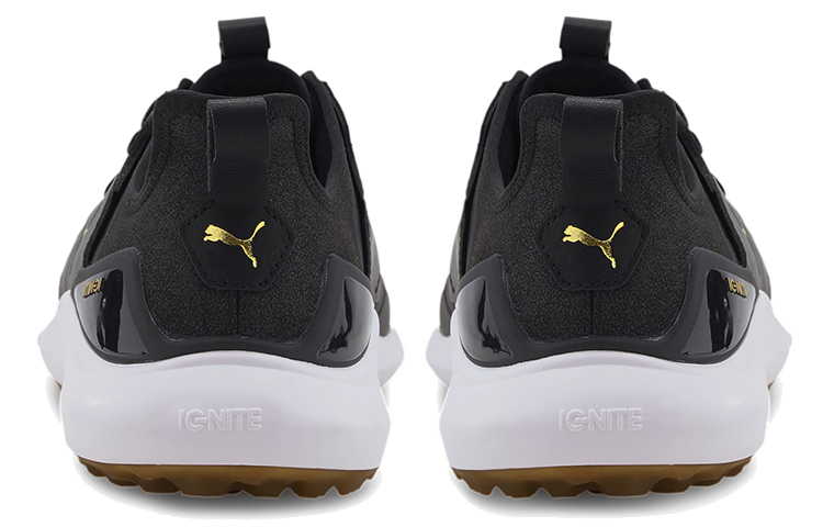Shop Puma Ignite NXT Crafted Golfschoenen Zwart/Goud 192437-05