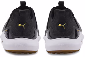 Shop Puma Ignite NXT Crafted Golf Shoe Black/Gold 192437-05