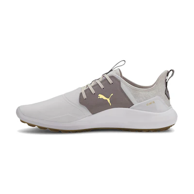 Puma Ignite NXT Crafted Golf Shoe White/Gold