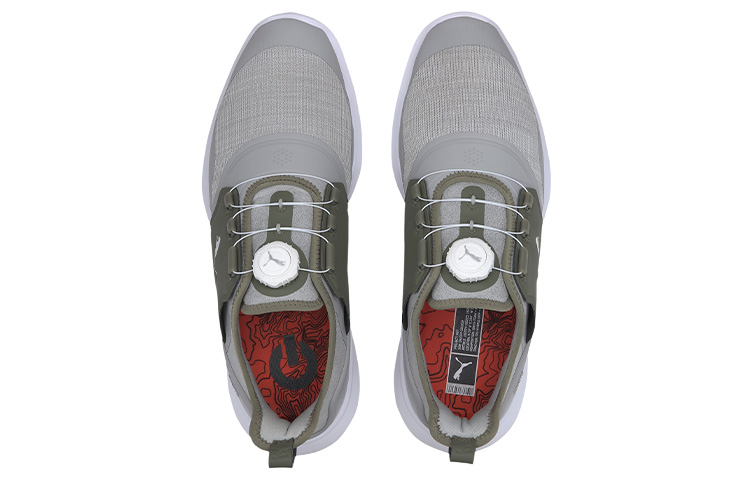 Lookbook Puma Ignite NXT Disc Chaussures de Golf Gris/Noir 192245-07