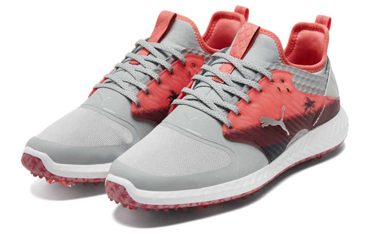 Puma Ignite Pwradapt Caged Golf 'Palms Grey Red' 圖 3