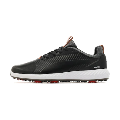 Puma Ignite Pwradapt Leahter 2.0 Golf Shoes Black
