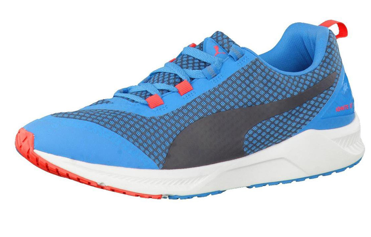 Lookbook 彪馬 Ignite Xt Core 拼接拼色 低幫運動鞋 藍灰