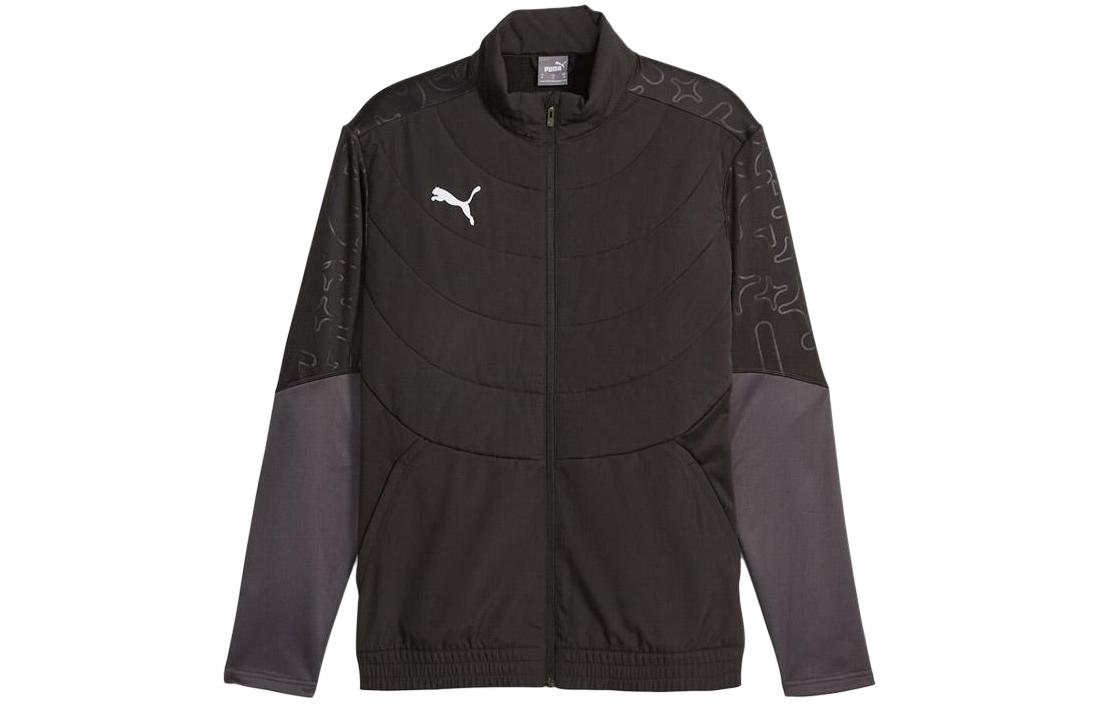 Puma Individual Winterized Printed Retro Track Jacket Black - 658885-03