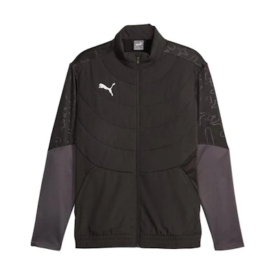 Puma Individual Winterized Printed Retro Track Jacket Black - 658885-03