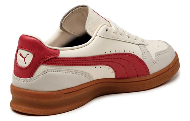 Lookbook Puma Indoor OG 'Frosted Ivory Club Red' Sepatu Olahraga Pria. 395363-01