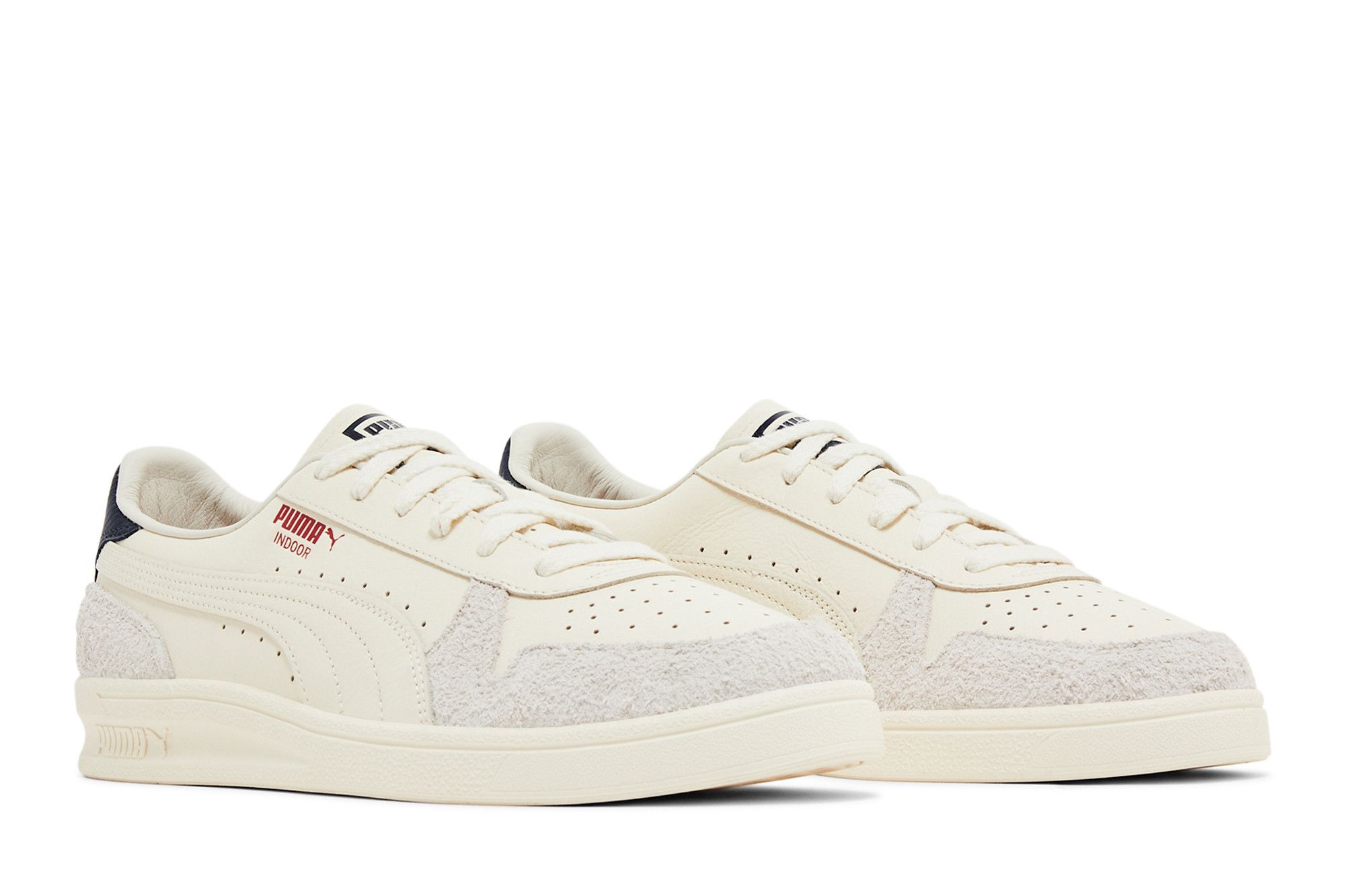 Cheap プーマ インドア OG 'フロステッドアイボリー ネイビー' 397254-01