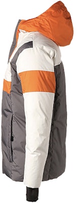 Puma 保暖拼色連帽羽絨外套 灰色冬季外套 580025-37 Lookbook Puma 保暖拼色連帽羽絨外套 灰色冬季外套 580025-37