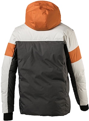 Puma 保暖拼色連帽羽絨外套 灰色冬季外套 580025-37 Shop Puma 保暖拼色連帽羽絨外套 灰色冬季外套 580025-37