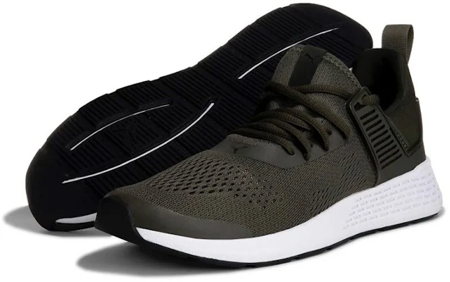 Puma Insurge Eng Mesh ''Vert Baskets Basses Running'' 367534-05 Purchase Puma Insurge Eng Mesh ''Vert Baskets Basses Running'' 367534-05