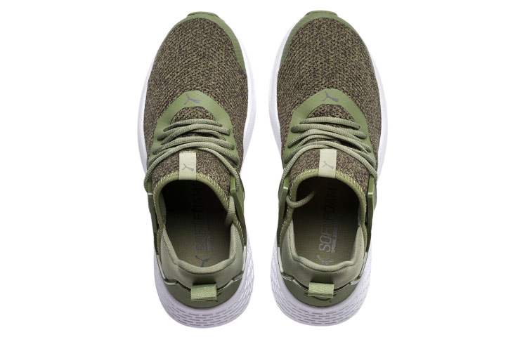 Lookbook Puma Insurge Heather 'Hijau Heather Low-Top' 369482-02
