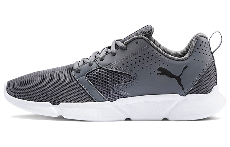 Puma Interflex Softfoam Modern Low Top Running Shoes Grey/White 192805-02