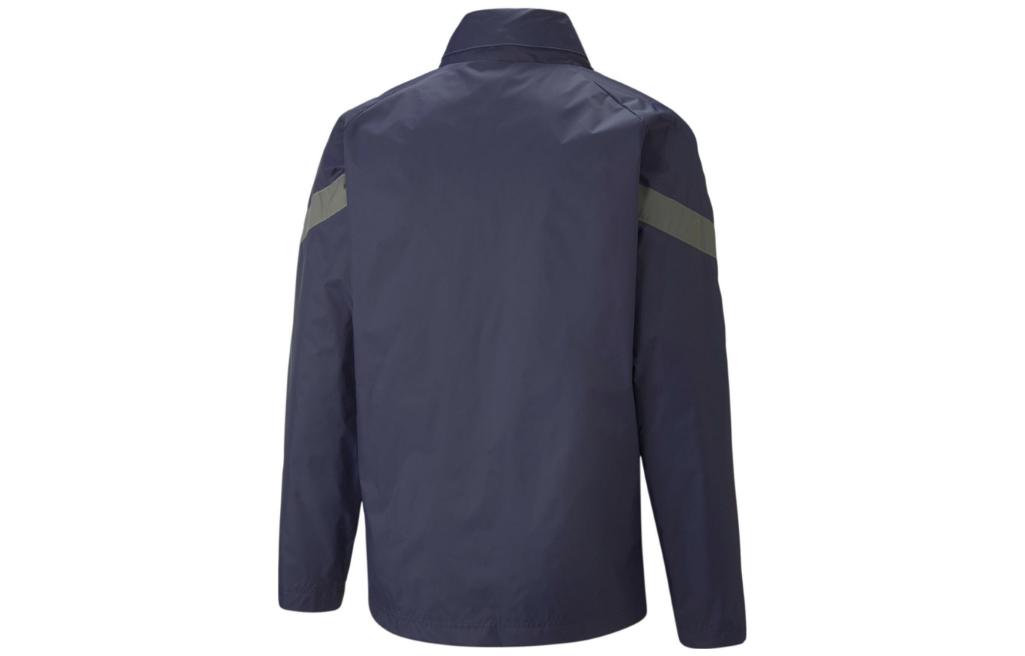 Lookbook Puma 義大利 2022 標誌印花海軍藍外套 球員版 21/22 賽季 767068-04