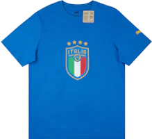 Puma Italy Fan Regular Fit Soccer Jersey Blue 770620-01 Puma Italy Fan Regular Fit Soccer Jersey Blue 770620-01