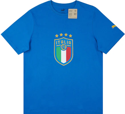Puma Italy Fan Regular Fit Soccer Jersey Blue 770620-01 Buy Puma Italy Fan Regular Fit Soccer Jersey Blue 770620-01
