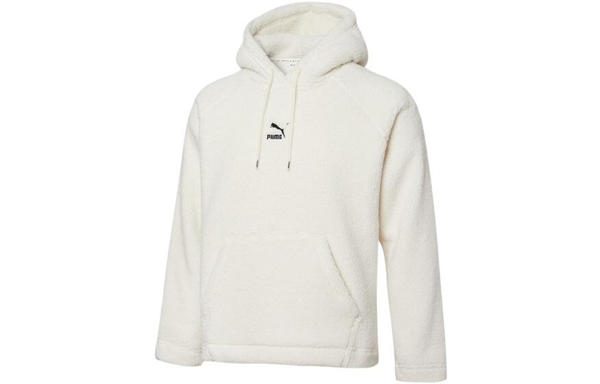 Order Puma 象牙色羊羔絨連帽上衣 533122-73