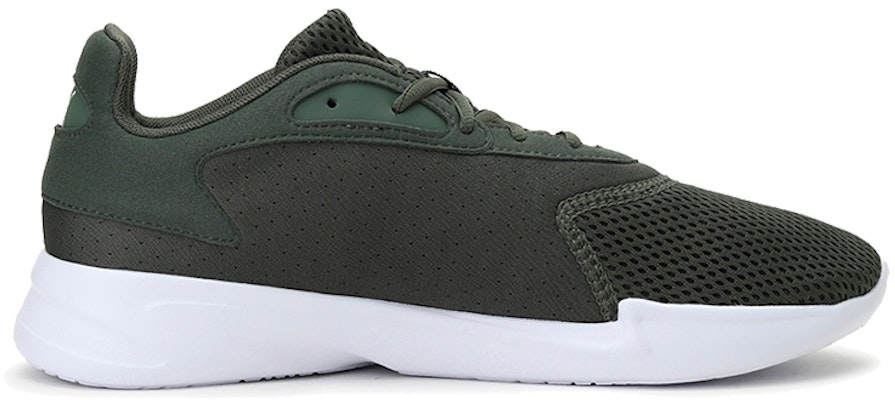 Puma Jaro Non-Slip Breathable Low Top Tennis Shoes Army Green White 193107-12 Order Puma Jaro Non-Slip Breathable Low Top Tennis Shoes Army Green White 193107-12