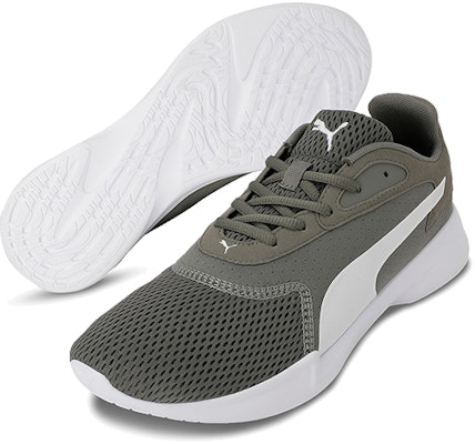 Puma Jaro Non-Slip Breathable Low Top Tennis Shoes Gray White 193107-10 Lookbook Puma Jaro Non-Slip Breathable Low Top Tennis Shoes Gray White 193107-10