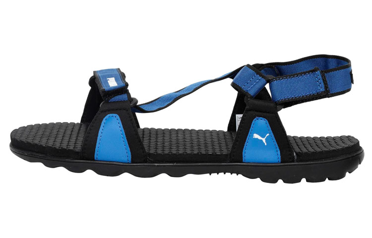 Buy プーマ ジョルディ IDP サンダル (黒/青) 339829-01