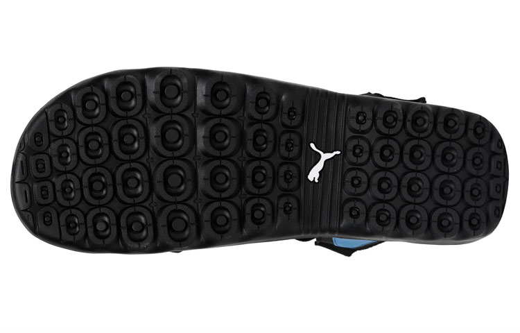 Purchase プーマ ジョルディ IDP サンダル (黒/青) 339829-01