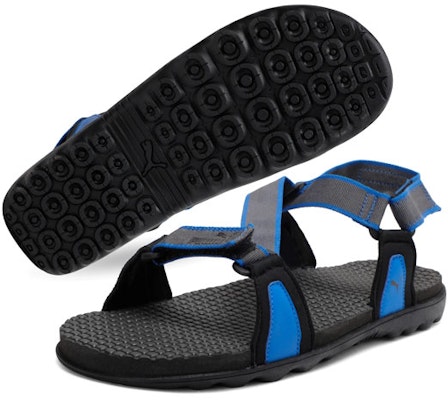 Sandal Puma Jordy IDP 'Hitam Abu-Abu Biru' 339829-06 Lookbook Sandal Puma Jordy IDP 'Hitam Abu-Abu Biru' 339829-06