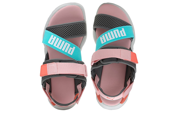 Lookbook Puma Js Trail Sandale ''Pink Blau Grau'' 372488-07