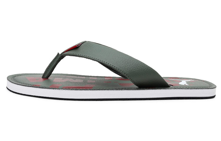 Buy 푸마 케리 IDP 헤링본 슬라이드 회색/빨강 380282-02