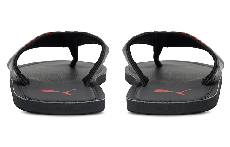 Shop Puma Ketava Duo 4 Slides ''Zwart Rood'' 380286-01