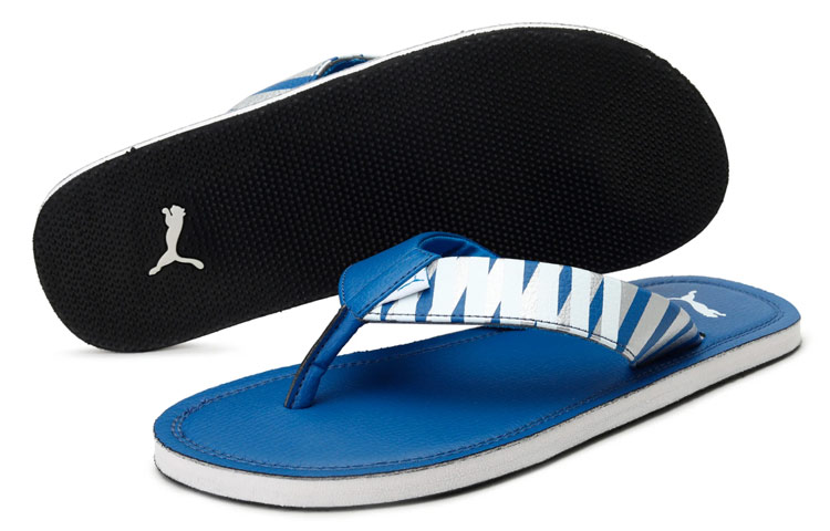 Lookbook Puma Ketava Duo 4 Slippers ''Blauw Wit'' 380286-03