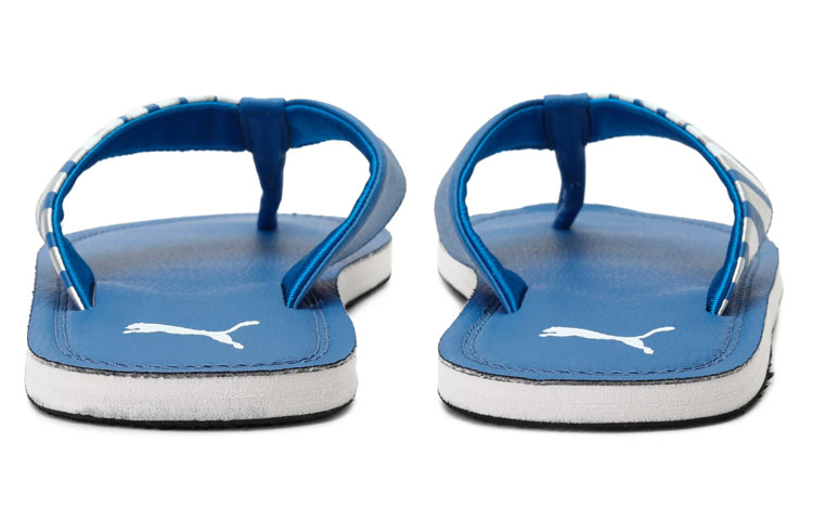 Shop Puma Ketava Duo 4 Slippers ''Blauw Wit'' 380286-03