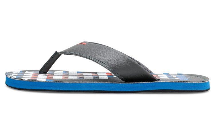 Buy 彪马 Ketava Graphic GU IDP 簡約休閒戶外人字拖鞋 黑藍