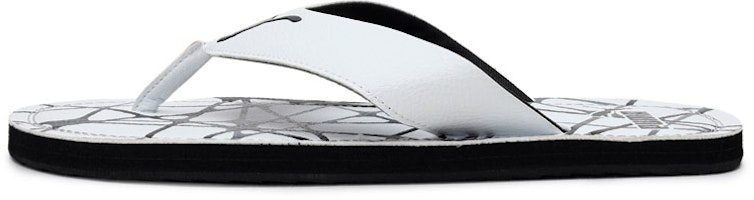 Puma Ketava Graphic II IDP Slides 'White Black' 371083-04 Puma Ketava Graphic II IDP Slides 'White Black' 371083-04
