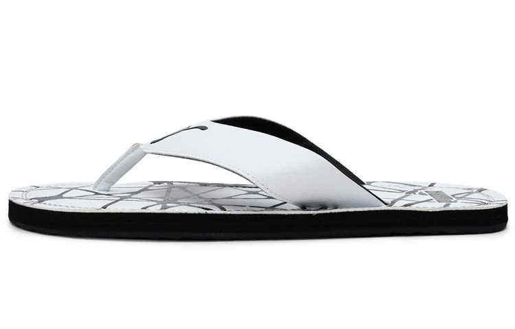 Puma Ketava Graphic II IDP Slides 'White Black' 371083-04