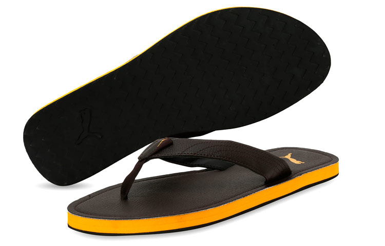 Lookbook Claquettes Puma Ketava III DP ''Marron Jaune'' 188893-38