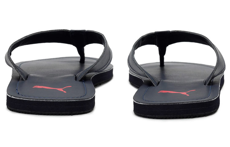 Shop Puma Ketava IV 黑紅 拖鞋