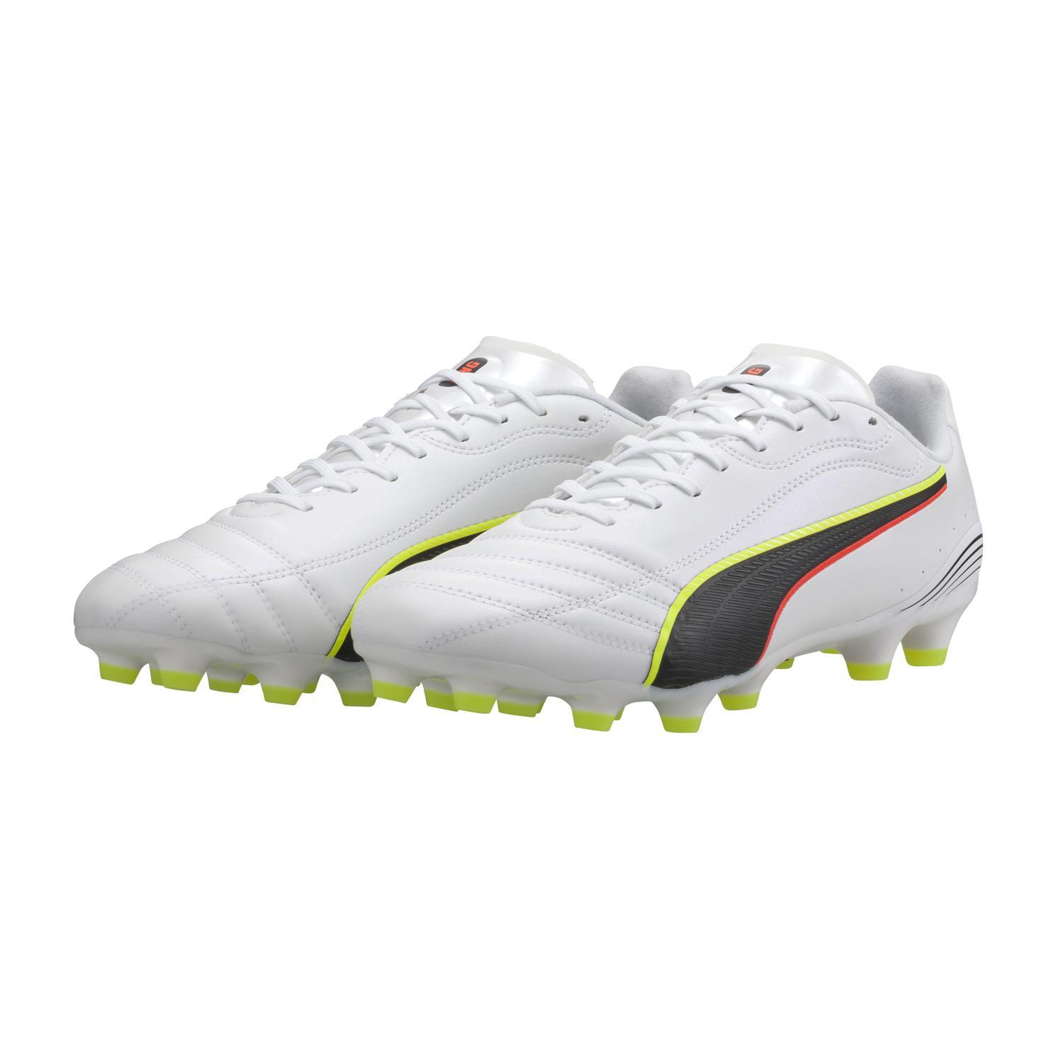 Lookbook Puma King 20 Ultimate JP HG/AG 01 White/Gold Red 01WH/G RED 108458-01