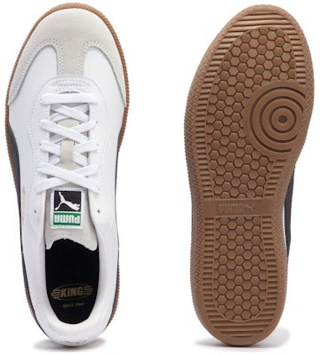Puma King 21 IT Football Boots 'White Black Gum' 106696-02 Sizing Puma King 21 IT Football Boots 'White Black Gum' 106696-02