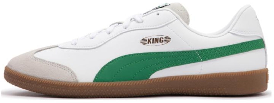 Puma King 21 IT Football Boots 'White Green Gum' 106696-07 Buy Puma King 21 IT Football Boots 'White Green Gum' 106696-07